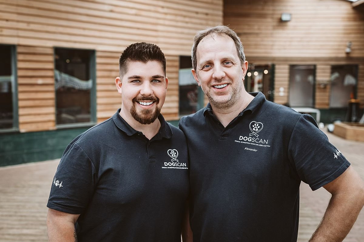 Alexander Maßen und Florian Wienen, Gründer von Dogscan